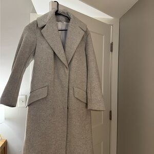 Elegant Gray Women's Coat